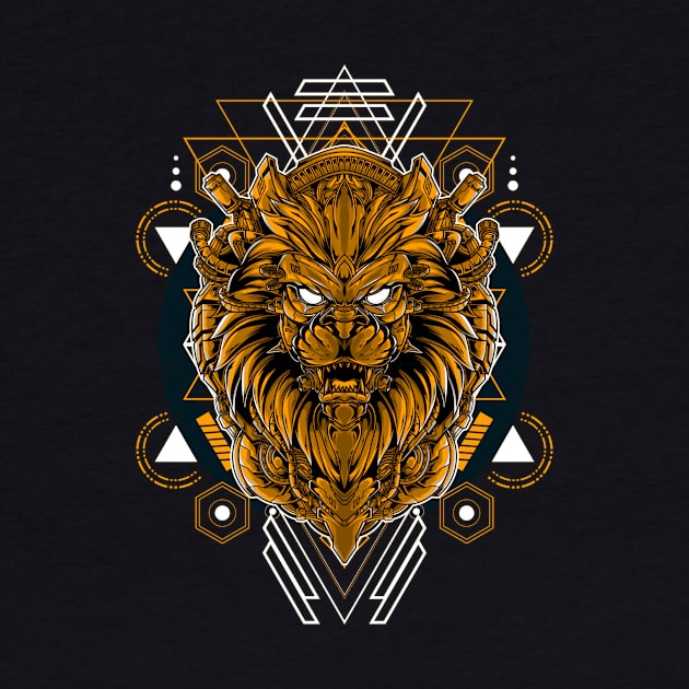 Golden Lion / Urban Streetwear / Lion by Redboy